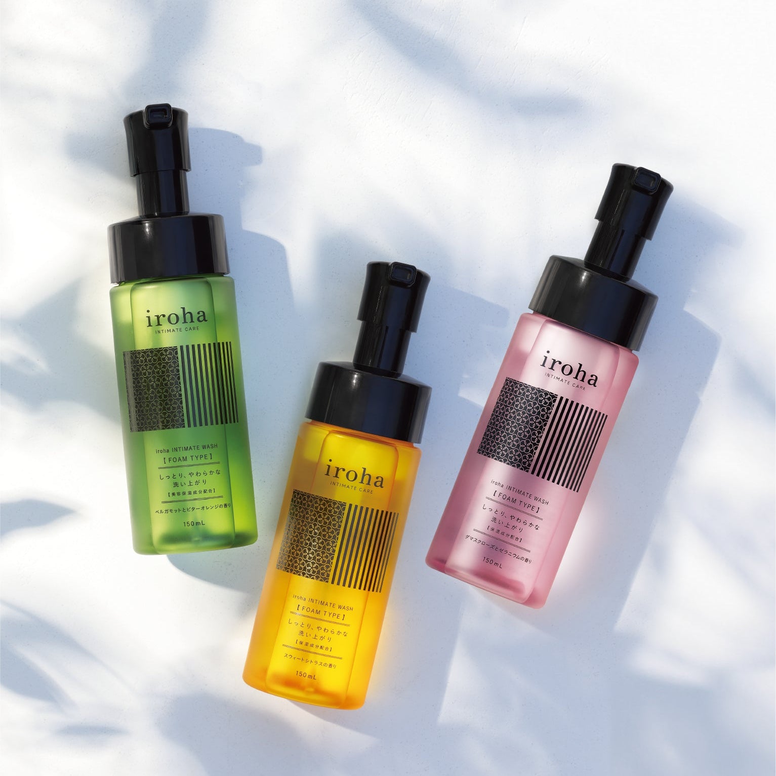 iroha INTIMATE WASH (FOAM TYPE) Variety Bundle