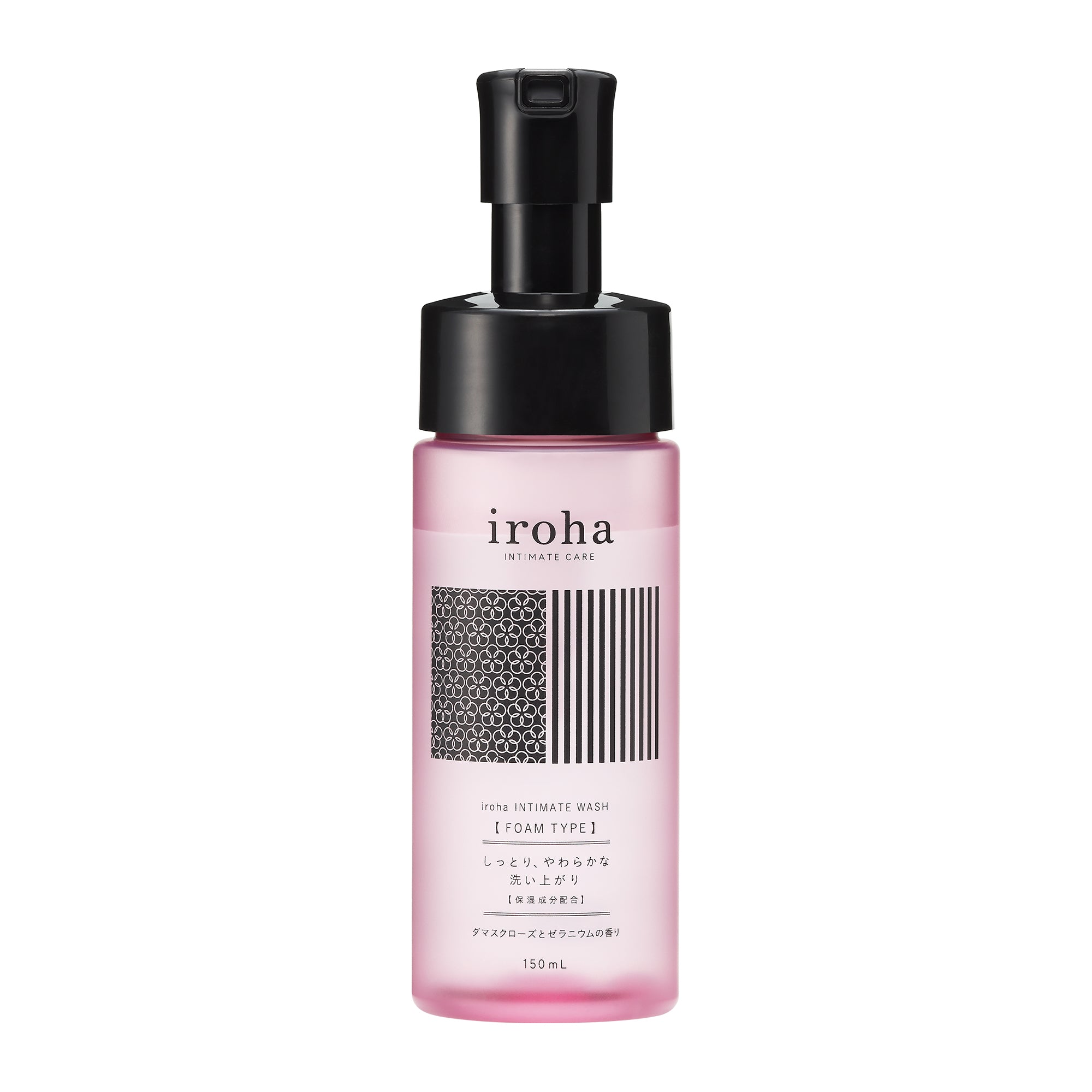 iroha INTIMATE WASH (FOAM TYPE) Damask Rose and Geranium