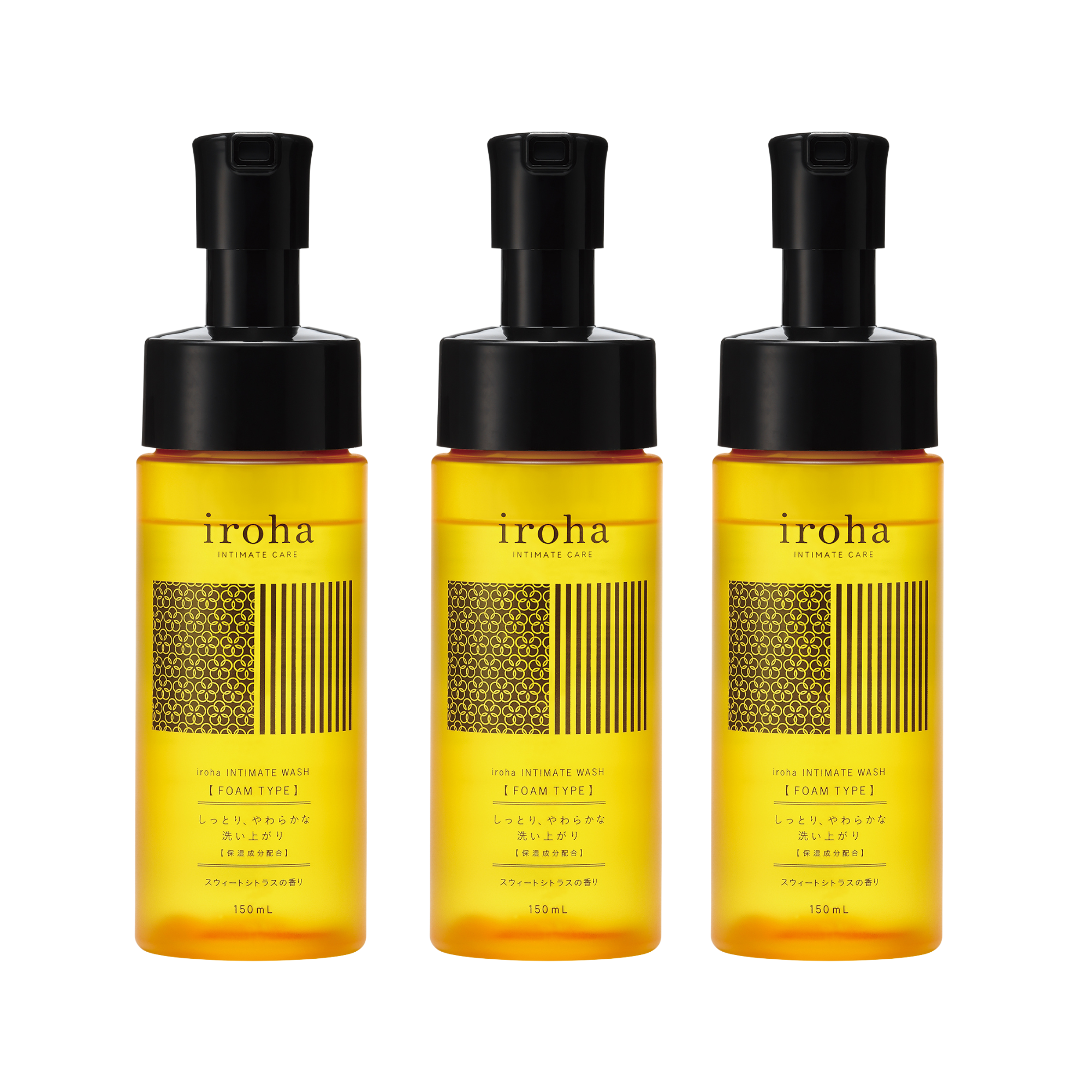 iroha INTIMATE WASH [FOAM TYPE] Sweet Citrus