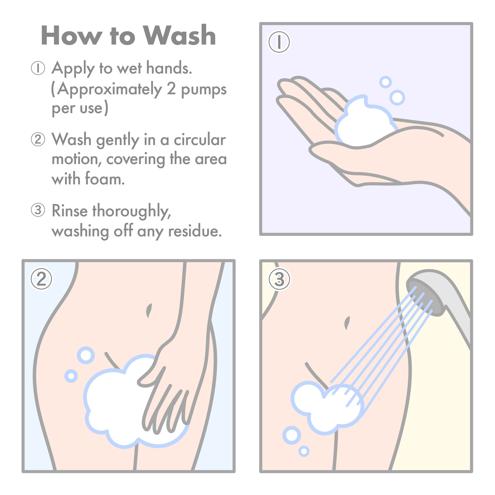 iroha INTIMATE WASH [FOAM TYPE] Variety Bundle