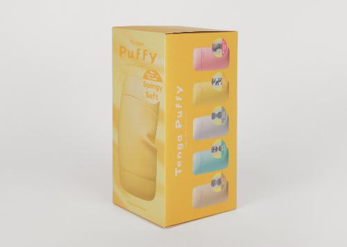 TENGA Puffy Custard Yellow