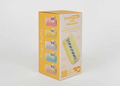 TENGA Puffy Custard Yellow