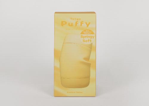 TENGA Puffy Custard Yellow