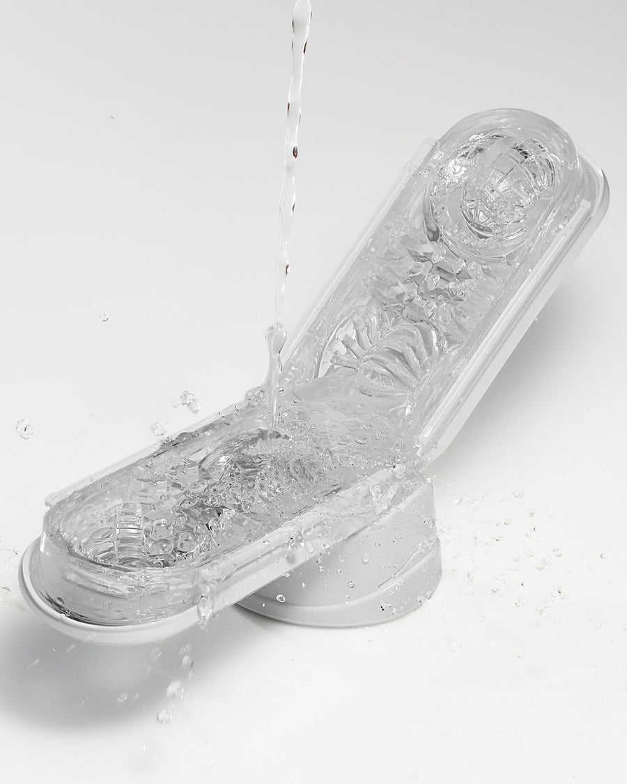 The FLIP ZERO EV being washed with tepid water