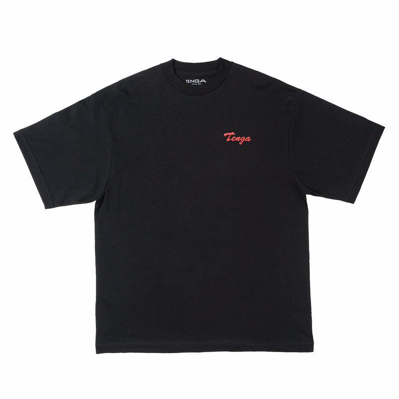 TENGA Print T-Shirt Black