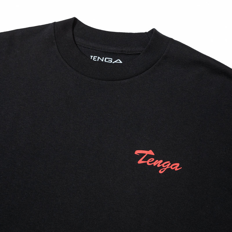 TENGA Print T-Shirt Black