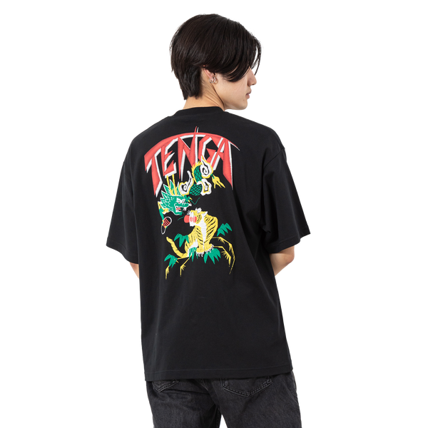 TENGA Print T-Shirt Black