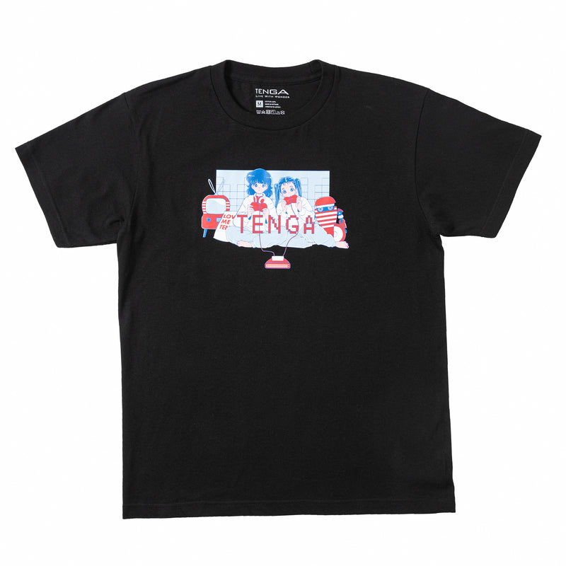 TENGA x Bob a.k.a En-Chan PLAY GAME 01 T-Shirt Black