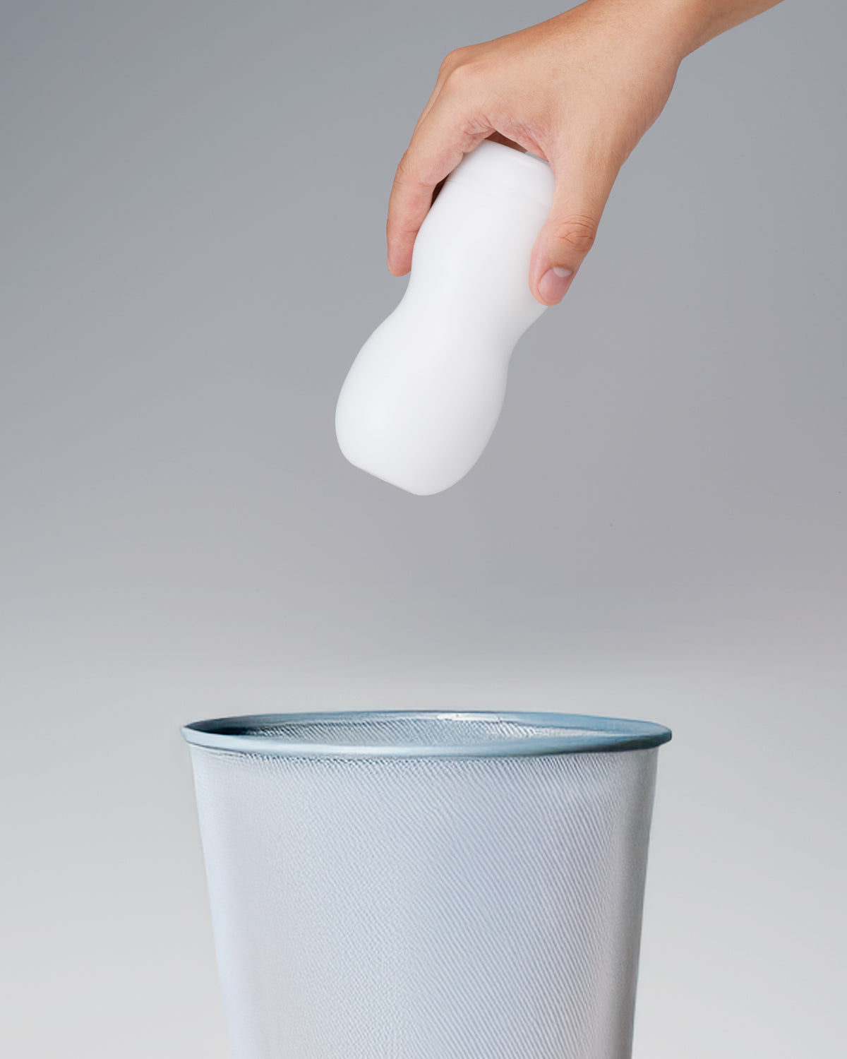 TENGA CUP being thrown away