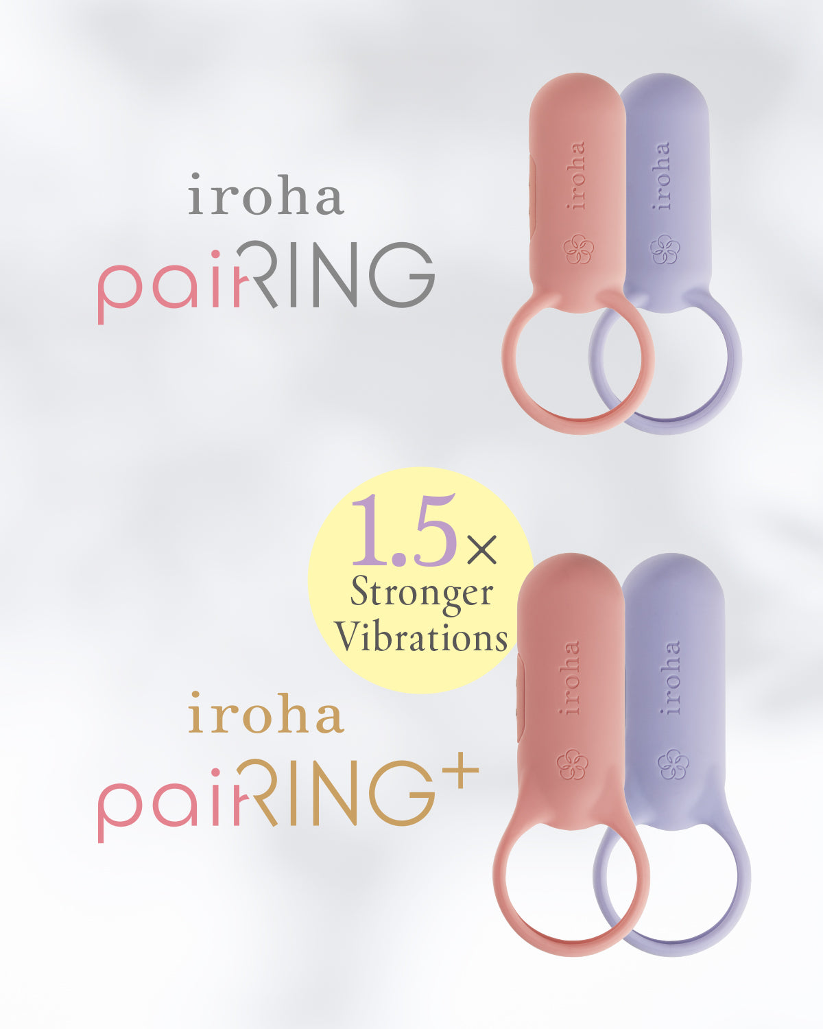 iroha paiRING+ vibration strength