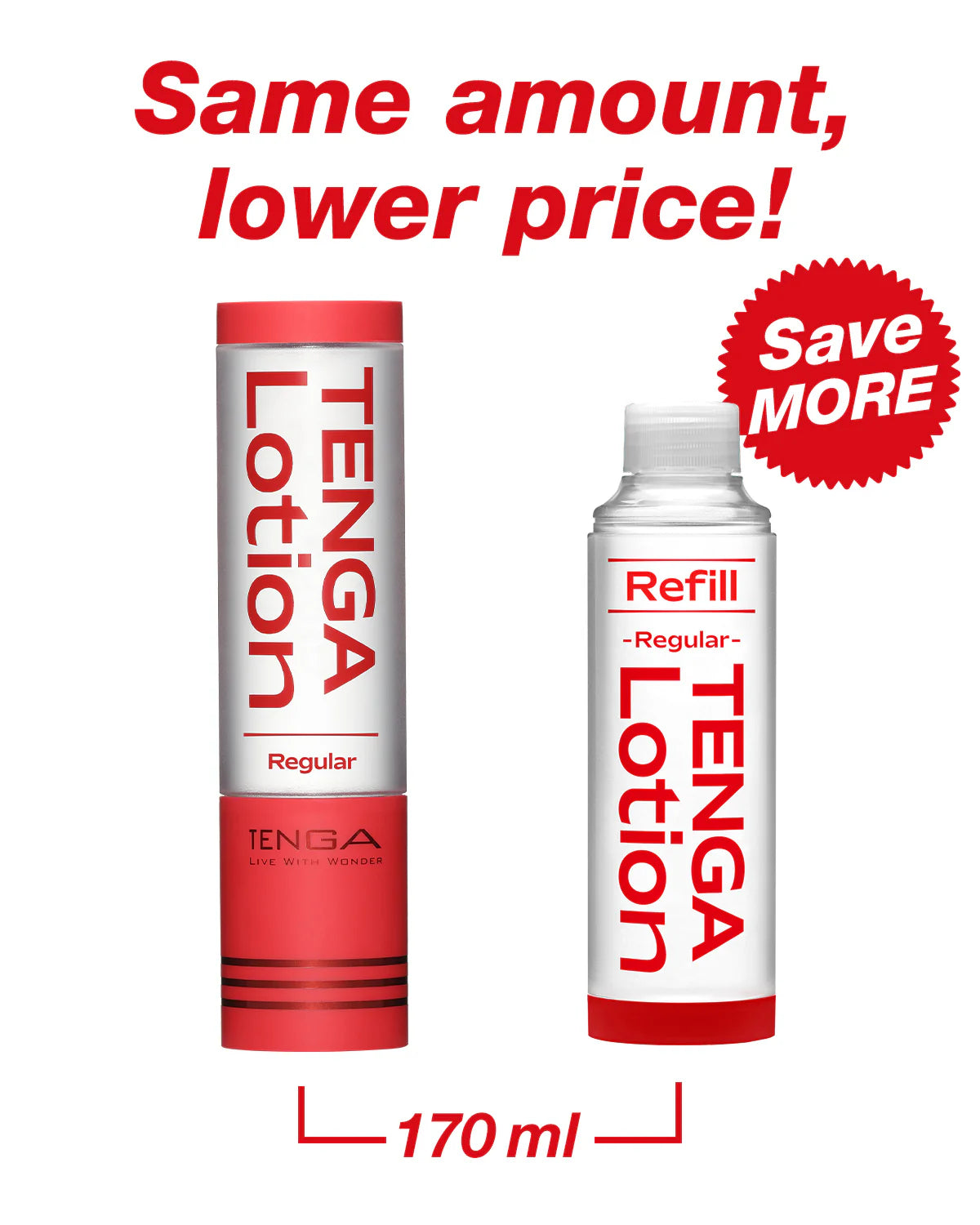 TENGA Lotion Refills
