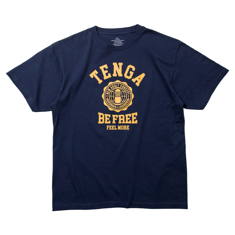 TENGA College T-SHIRT Dark Blue